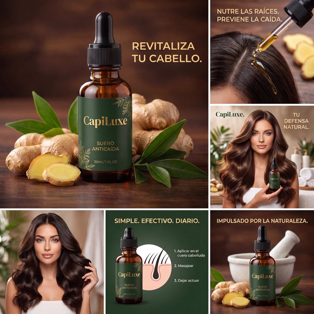 Capiluxe™ | Sérum Anticaída Premium
